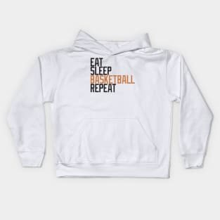 Eat Sleep Basketball Repeat - Basketball shirt Kids Hoodie